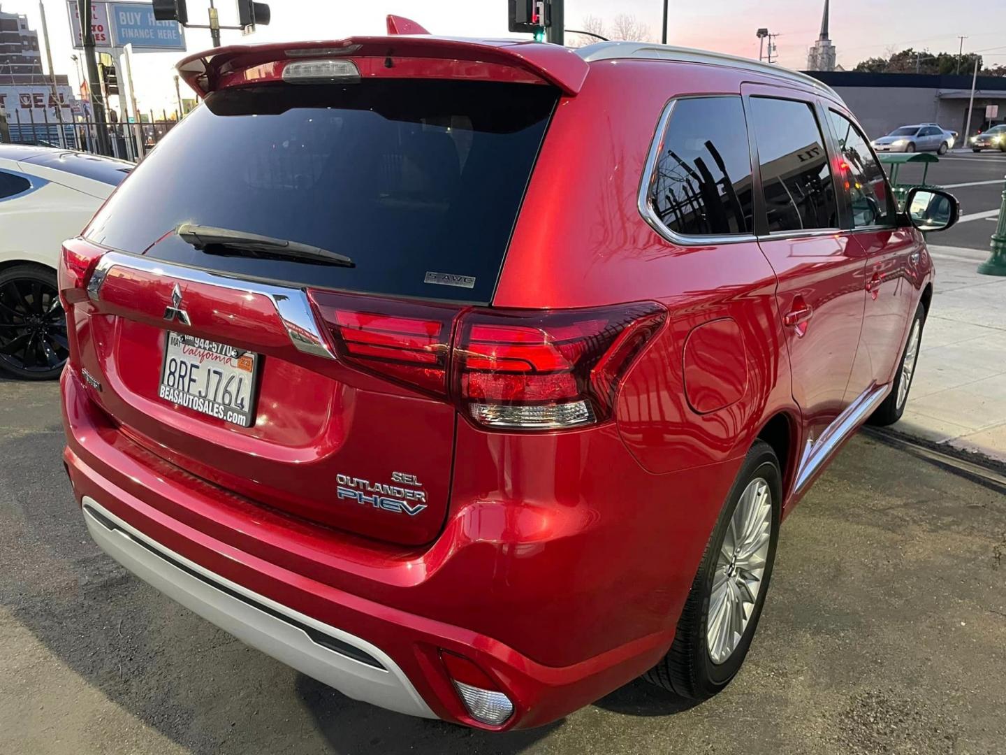 2019 RED /BLACK Mitsubishi Outlander PHEV (JA4J24A55KZ) , located at 744 E Miner Ave, Stockton, CA, 95202, (209) 944-5770, 37.956863, -121.282082 - PLUS TAXES AND FEES - Photo#12